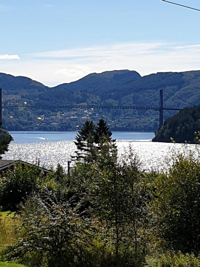 Bergen Apartment With Fjord View Isdalsto Eksteriør bilde